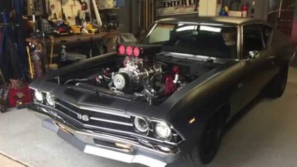 This Nasty Blown 1969 Chevelle Cold Start Sounds Demonic!