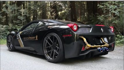 What a $14,000 exhaust sounds like : F1 Ferrari sound!