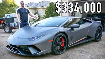 What It’s Like To Own A $334,000 Lamborghini Huracan Performante!