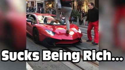 YouTuber Breaks Down the Situation with the Publicly Vandalized Red Aventador