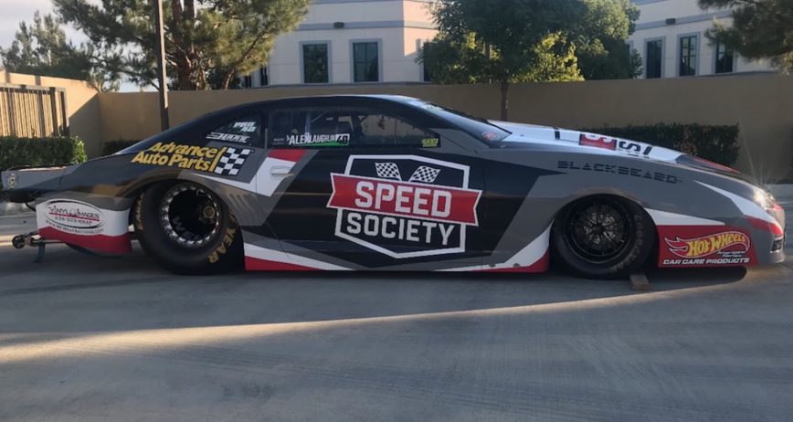 Speed Society Teams Up With Pro Stock Driver Alex Laughlin For NHRA World Finals