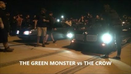 Big Chief in the The Crow vs The Green Monster At Cash Days