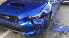 Car Review Gone Horribly Wrong, Reviewer Gets Clobbered At Red Light