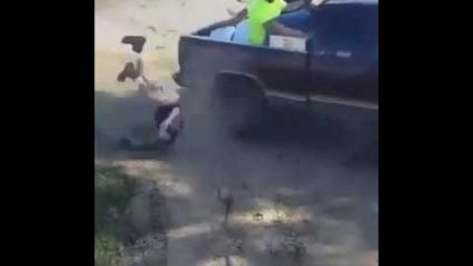 Chevy Truck Off Road Fail