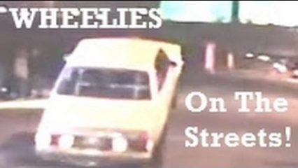 Compilation of Cars Doing Wheelies On The Streets!