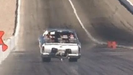 Doug Reeds Nasty El Camino Wheelies 3 Times and STILL Wins!!