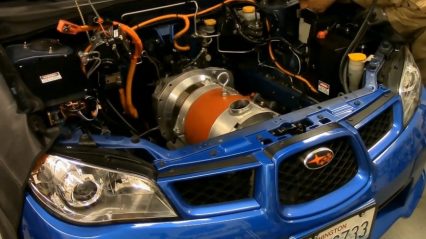Electric Subaru Impreza: Pulling The Motor