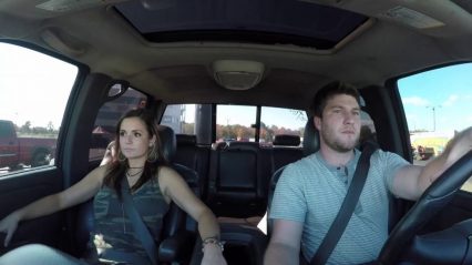 Girlfriend’s Reaction To Boyfriends Boosted Truck