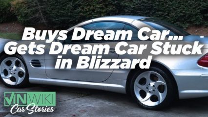 Guy Buys Dream Car Then Gets Dream Car Stuck in Blizzard Weeks Later