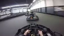 Guy Crashes Go Kart Then Proceeds To Gets Hit By Both Of His Buddies… But Sticks The Landing!