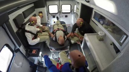 How Safe is an Ambulance? Take a Look At This Side Impact Crash