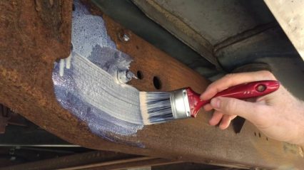 How To Paint Rusty Metal, No Sanding Necessary
