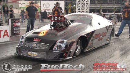 John Stanley Runs a Staggering 5.57@263MPH at SCSN 13!