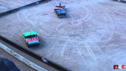 RC Demolition Derby Saves On Cost Of Real Demolition Derby, Twice The Fun, Too!