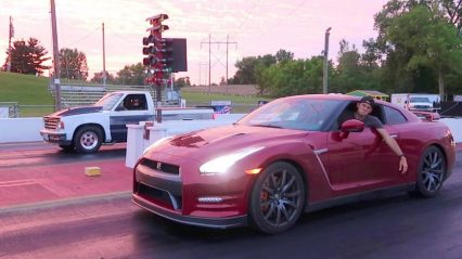 Roman Atwoods GT-R Destroyed By Sleeper Truck!