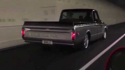 Sick Chevrolet C10 Dragging Frame And Throwing Sparks!