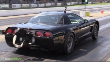 The First 8-Second Stick Shift C5 is an Absolute Blast to Watch Row Gears
