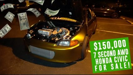 This AWD 7 Second Honda Civic EG is Worth a Staggering $150,000