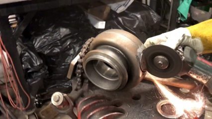 Why Would Anyone Want to Cut into a Brand New Turbo? Sloppy Mechanics Spills the Beans