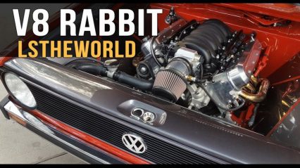 Yes, This Little VW Rabbit Has LSX Power Under The Hood