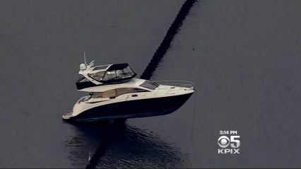 1.7 Million Dollar Yacht Crashes in Oakland Outer Harbor
