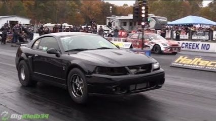 1200hp Turbo Terminator Cobra Shoots for the Moon!