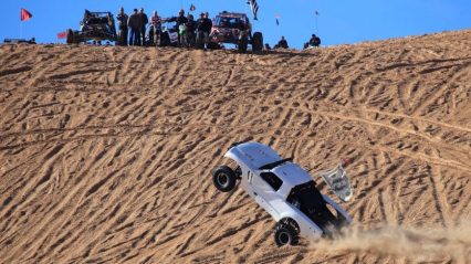 15 Year Old Boy Hucks His LS7 SandTruck in Glamis Dunes