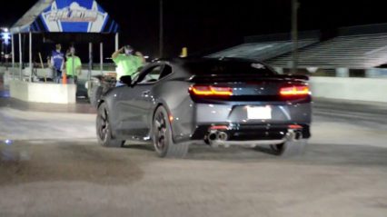 2018 Camaro ZL1 gets kicked off the track due to Exhaust Condensation!!