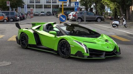 $5 Million Lamborghini Veneno Roadster in Switzerland