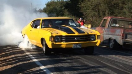 Back Road Car Show Turns Into a Burnout Contest!