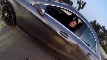 Cop Witnesses Rider Bust Off Mirror In Road Rage Moment… Rider Flees