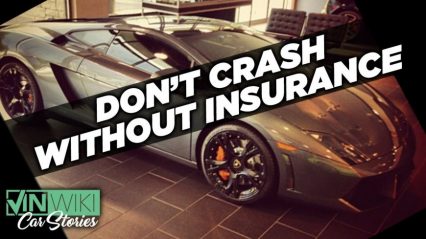 Don’t Crash Your Lamborghini Without Insurance!