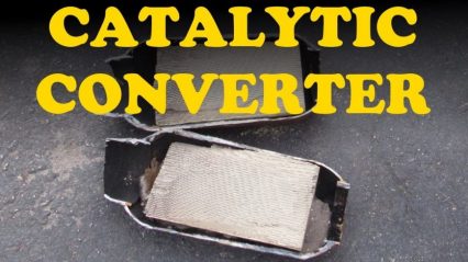 Ever Seen Inside a Catalytic Converter?