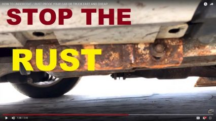 How To Rust Proof Your Car or Truck Fast And Cheap