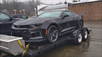 Husband Buys Himself A Brand New Camaro ZL1 for Christmas!