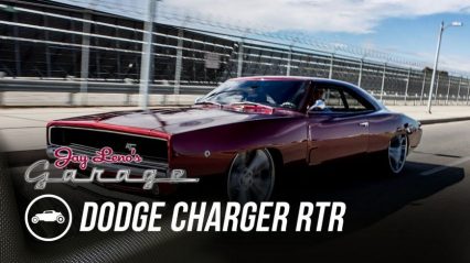Jay Leno Gets Behind The Wheel Of The Insane V10 Twin Turbo 1968 Dodge Charger