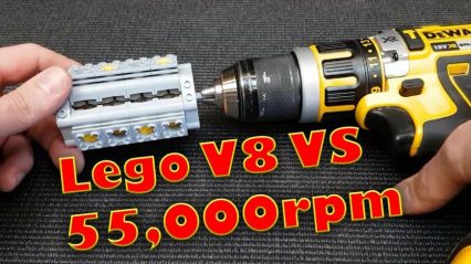 Lego V8 Engine VS 55,000 RPM