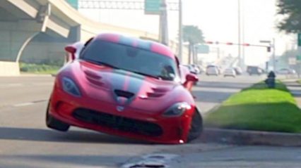 New Angle Of The Dodge Viper Crash At Cars And Coffee is Cringeworthy