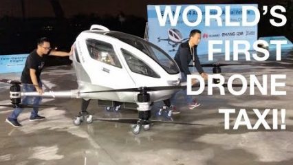 Personal Drone Taxi Takes Flight, Automated Service a Threat to Uber?