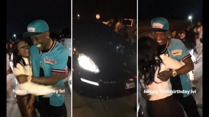 Rapper Surprises his Daughter with $100k Porsche for 16th Birthday