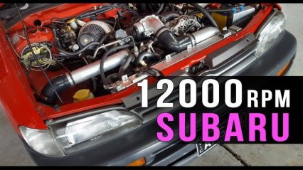 The 12,000rpm Subaru Called Betty Revs To The Moon!