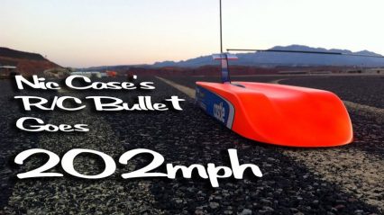 The First Radio Controlled Car to Achieve 200mph
