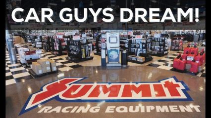 The Summit Racing Retail Store In Texas is a Car Guys Dream!