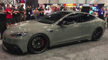Widebody Tesla Steals the Show at SEMA, What Other Tesla Mods are Coming?