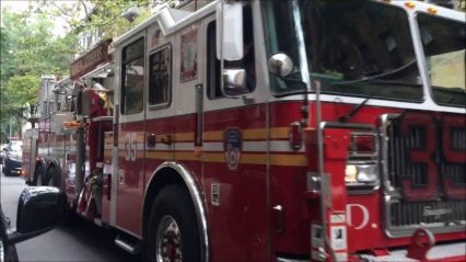 You’re in BIG Trouble – Double Parked Driver Blocks NYFD Firetruck, What was he Thinking?