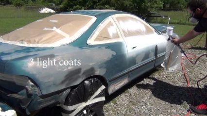$50 Worth of Rustoleum vs Acura Integra Experiment, How Good Could it Really Be?