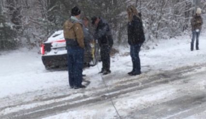 Dale Earnhardt Jr. Crashes in Huge Snowstorm, Warns People to Stay Off Roads