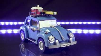 Amazing LEGO Volkswagen Beetle 10252 Stop-Motion Build
