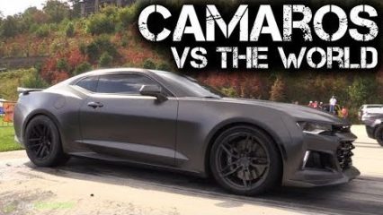 Camaro Takeover! Insane Rides Take on Half Mile Racing!