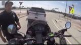 Cop Threatens Motorcycist For Honking At Him… Really?
